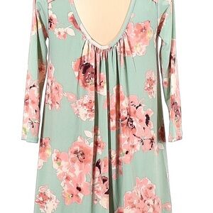 MTS Floral Print Short Dress